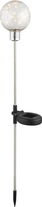 Produktbild Globo Solarleuchte Edelstahl, 20xled (IP44)