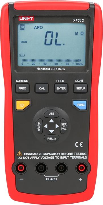 Uni-T LCR measuring device UT612, USB