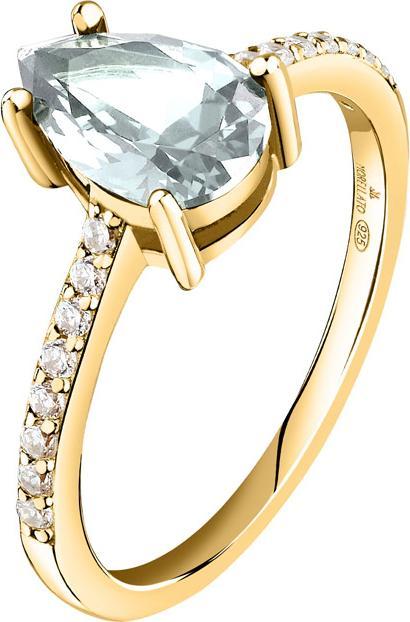 Produktbild Morellato Elegant gold-plated ring with zircons Tesori SAIW2100 - Circuit: 50 mm (50, 925 Silber)