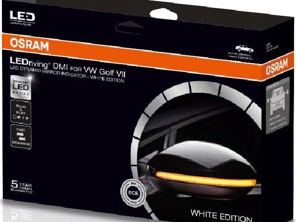 Immagine prodotto Osram LED guida dinamica mirrorbl. Golf 7 Set bianco