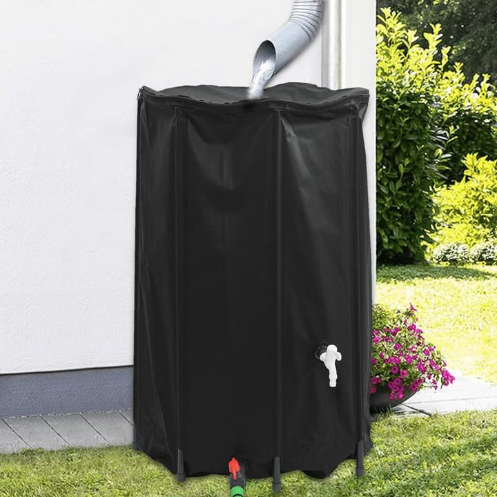 Produktbild VidaXL Wassertank mit Wasserhahn Faltbar 500 L PVC (500 l)