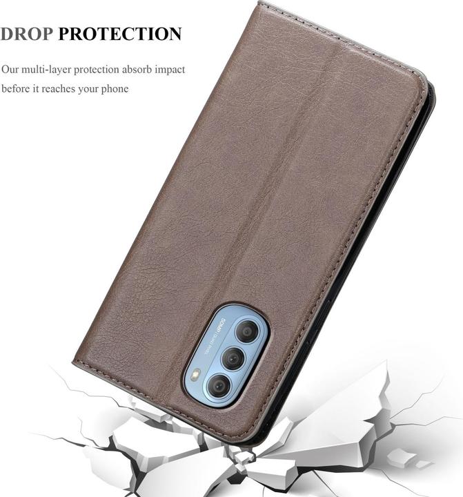 Immagine prodotto Cadorabo Libro Invis. Coperchio magnetico (Motorola Moto G51 5G)