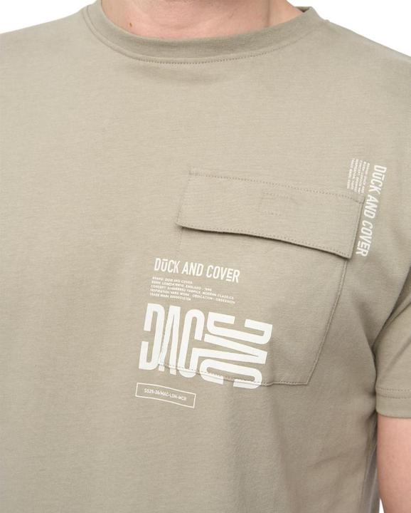 Actual product image Duck and Cover Mens Trentflax T-Shirt (L)