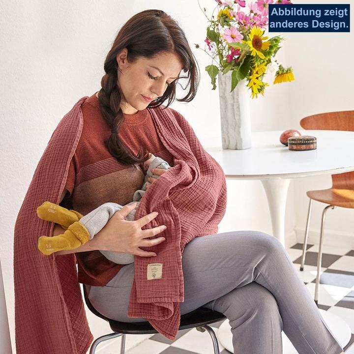 Actual product image Lässig Muslin nursing scarf