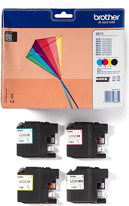 Actual product image Brother LC-223 Value Pack (M, Y, FC, C)
