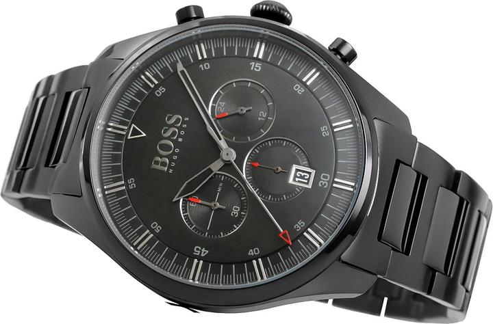 Actual product image Hugo Boss Pioneer (Analogue wristwatch, Chronograph, 44 mm)
