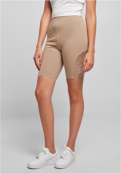 Image du produit Urban Classics Ladies High Waist Lace Inset Cycle Shorts - 16956 (L)