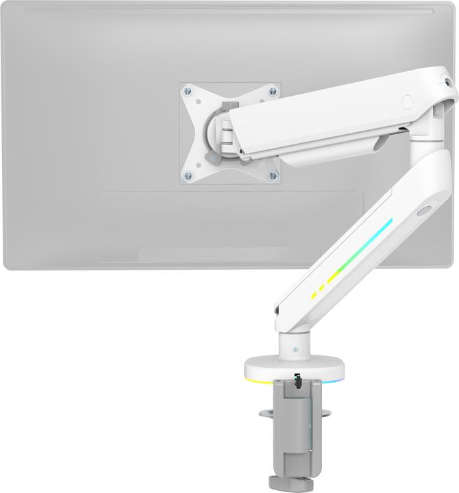 Produktbild Deltaco Gaming RGB - Single Arm Monitorhalterungen (Tisch, 32")