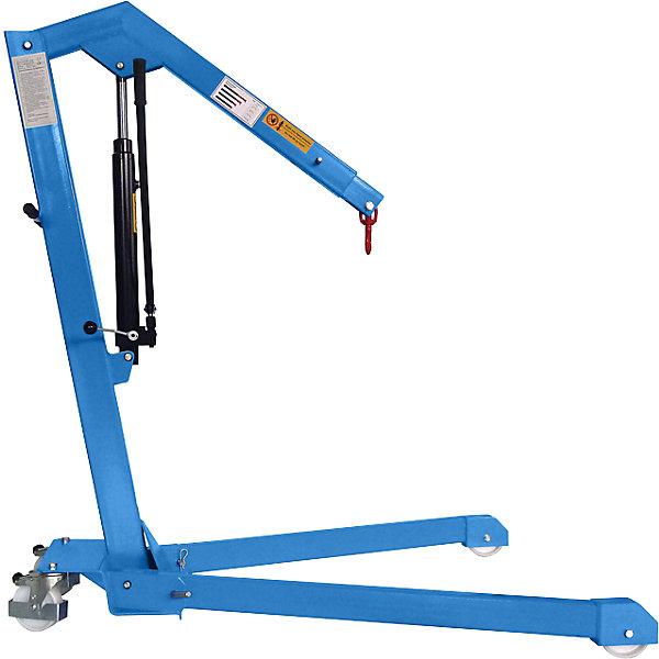 Image du produit Janssen Hydraulik-Technik Grue d'atelier BLUE, force 500 kg, châssis roulant en forme de V, système