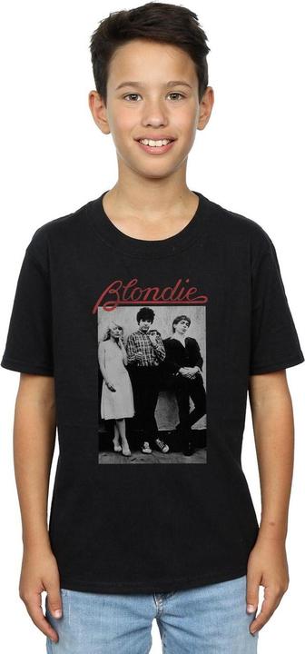 Actual product image Blondie Boys Distressed Band T-Shirt (140, 146)