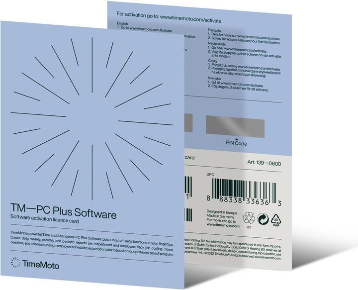 Image du produit Safescan Logiciel TimeMoto PC Plus