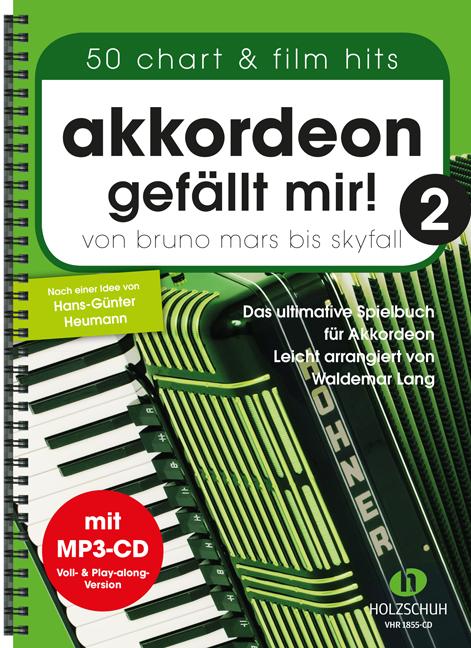 Produktbild Akkordeon gefällt mir! 2 / mit MP3-CD (Deutsch, Waldemar Lang, 2017)