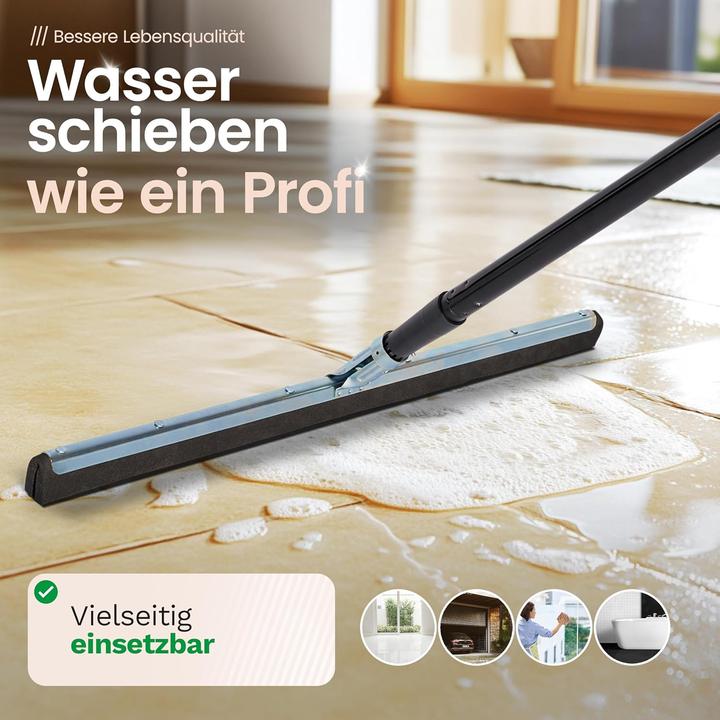 Image du produit Novaliv 4X Duschabzieher 60cm Langer Stiel 130 cm Bodenabzieher Dusche Terasse gross Fensterreiniger