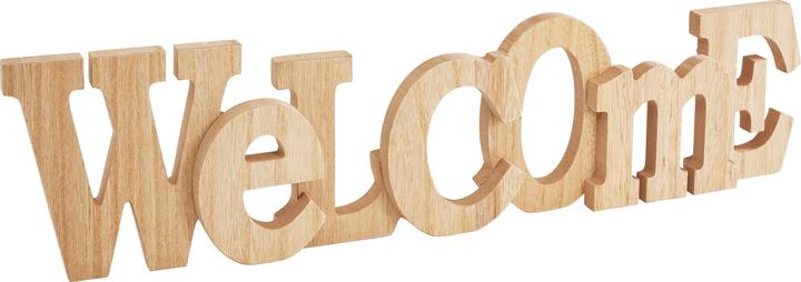 Immagine prodotto VBS Scritta in legno "Welcome", da appendere e da tenere in piedi
