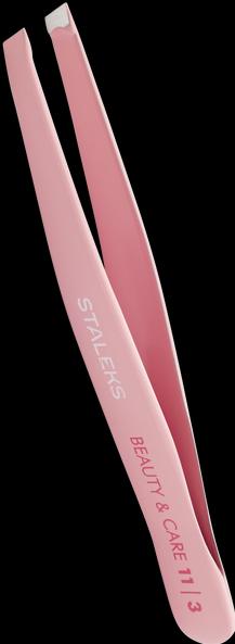 Actual product image Staleks Eyebrow tweezers with a wide bevelled tip Beauty & Care 11 Type 3 (Eyebrow Tweezers)