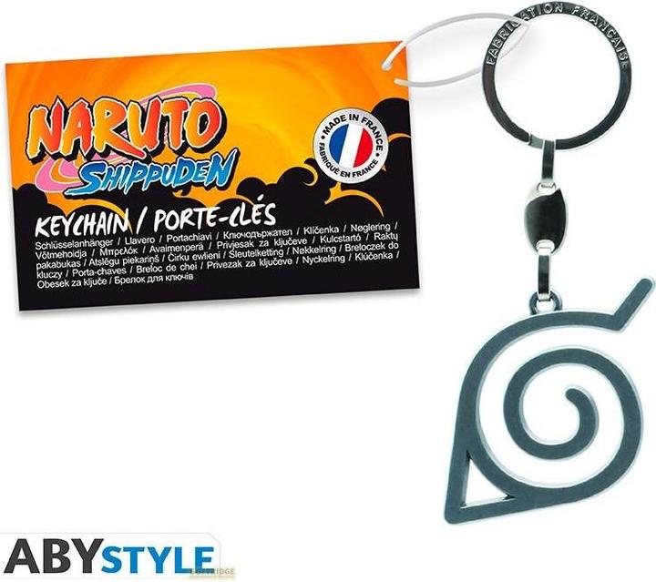 Immagine prodotto ABYstyle NARUTO SHIPPUDEN - Portachiavi 3D Konoha MADE IN FRANCE X2