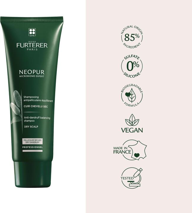 Immagine prodotto Rene Furterer Neopur - Shampoo antiforfora - forfora secca (250 ml, Shampoo secco)