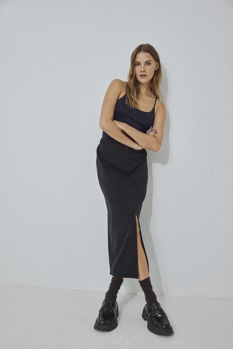 Produktbild Vila High Waist Maxirock (36)