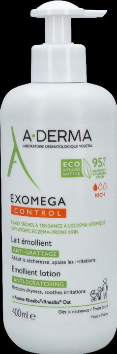 A-Derma Exomega Control Emollient Lotion (Körperlotion, 400 ml)