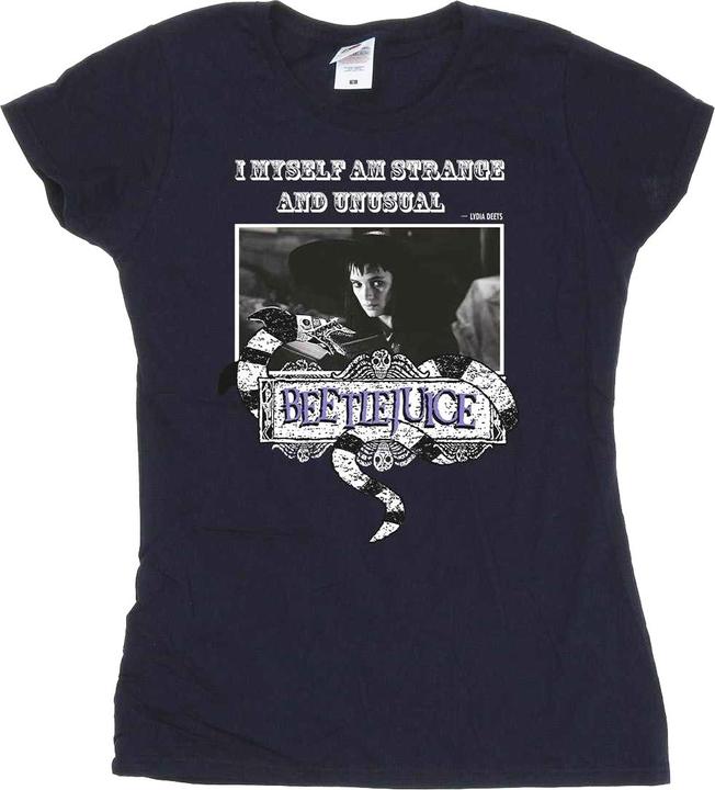 Image du produit Beetlejuice - T-shirt STRANGE AND UNUSUAL - Femme (XL)