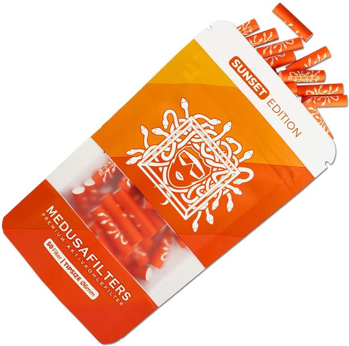 Medusafilters Filtri ibridi Medusa Sunset 6mm 50pz