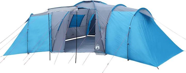 Immagine prodotto VidaXL Tenda da campeggio 12 persone 840 x 720 x 200 cm 185T Taffeta (Tenda a cupola, 24.50 kg, 9+ persone)