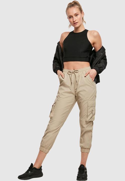 Immagine prodotto Urban Classics Top a costine lucide per donna (S)