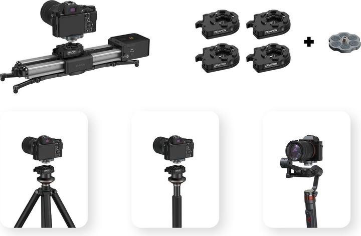 Actual product image Zeapon Revolver Quick Release (Stand adapter)