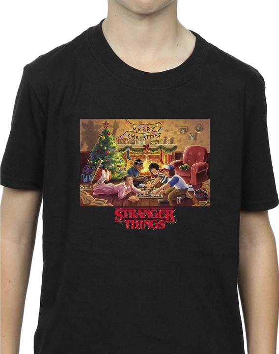 Immagine prodotto Netflix Stranger Things Christmas Gathering Maglietta Ragazzi (128)