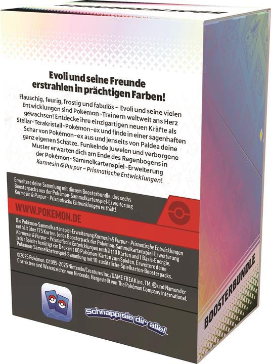Produktbild Pokémon SV08.5 - Booster Bundle (Deutsch, Booster Pack)