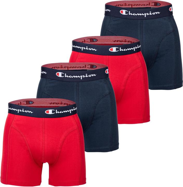 Navy/red