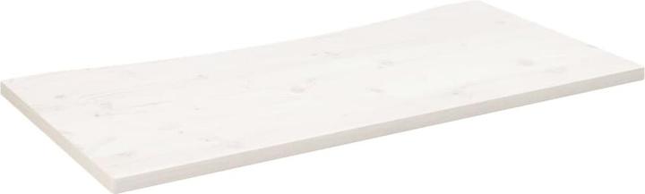 Produktbild VidaXL Schreibtischplatte Weiss 100x60x2,5 cm Massivholz Kiefer (100 x 60 x 2.5 cm)