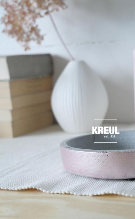 Actual product image Kreul Acrylic metallic paint, creamy opaque, 50 ml (Mother-of-pearl white, 50 ml)