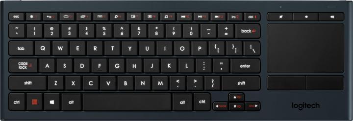 Image du produit Logitech Clavier illuminé sans fil K830 (US, Sans fil)