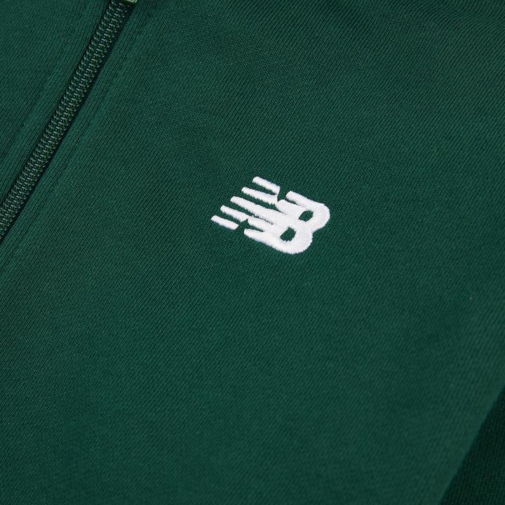 Actual product image New Balance B French Terry Small Logo FZ Hoodie (14, 15)