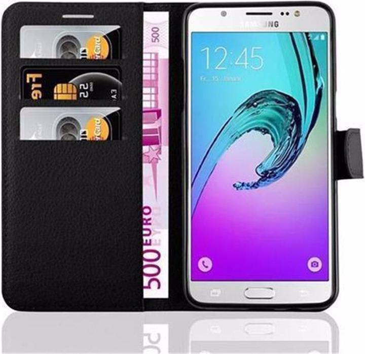 Actual product image Cadorabo Book with stand function cover (Samsung Galaxy J5 (2016))