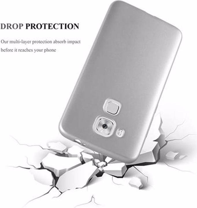 Actual product image Cadorabo TPU Matt Metallic Cover (Huawei Nova Plus)