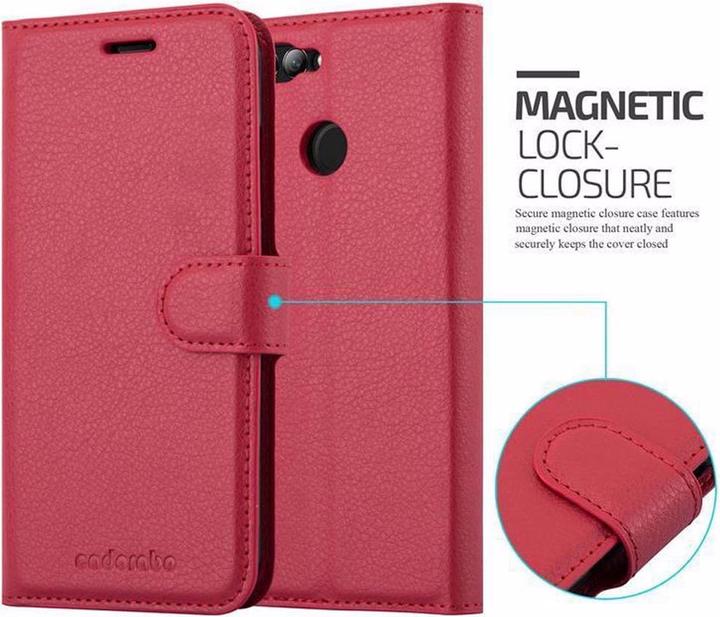Actual product image Cadorabo Book with stand function cover (Nova 2)