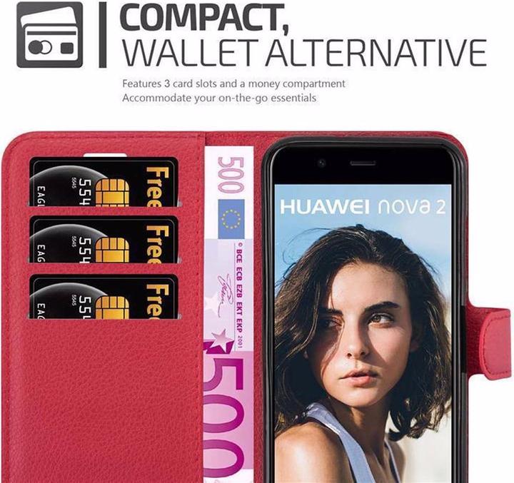 Actual product image Cadorabo Book with stand function cover (Nova 2)