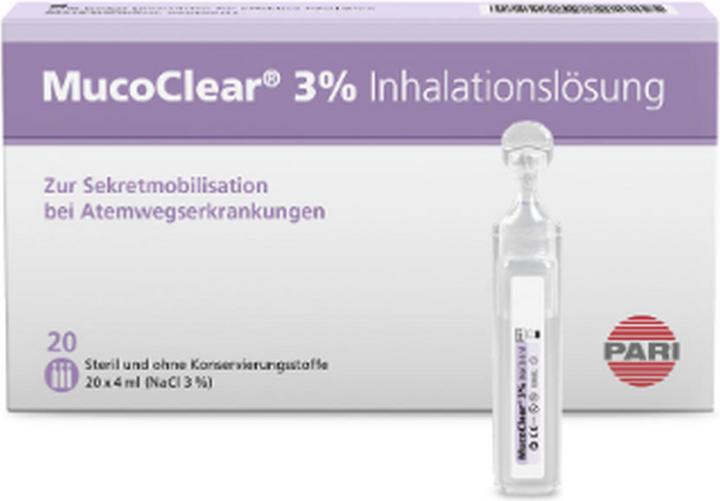 PARI MucoCle NaCl In Lo 3% hyp 20Amp 4ml