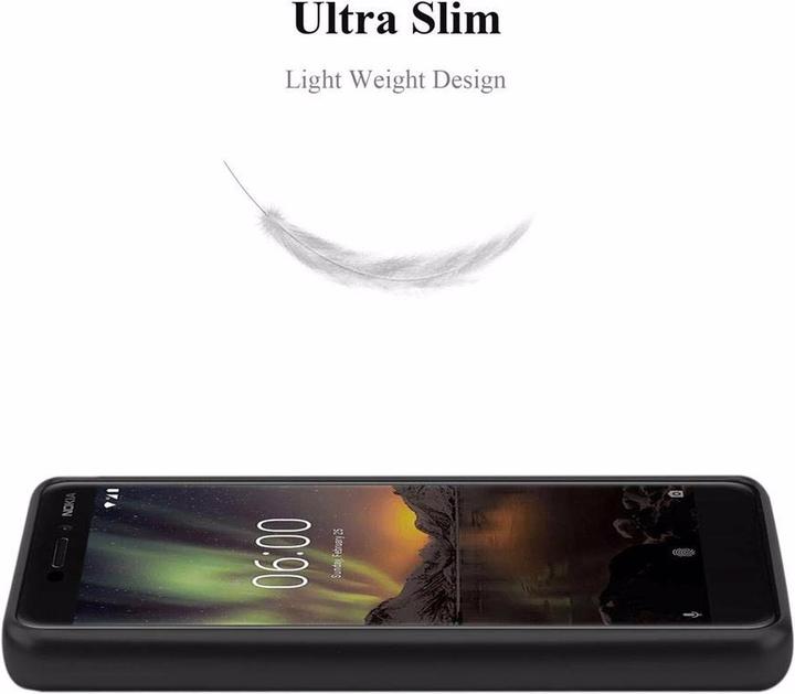 Image du produit Cadorabo Couverture métallique mate TPU (Nokia 6.1)