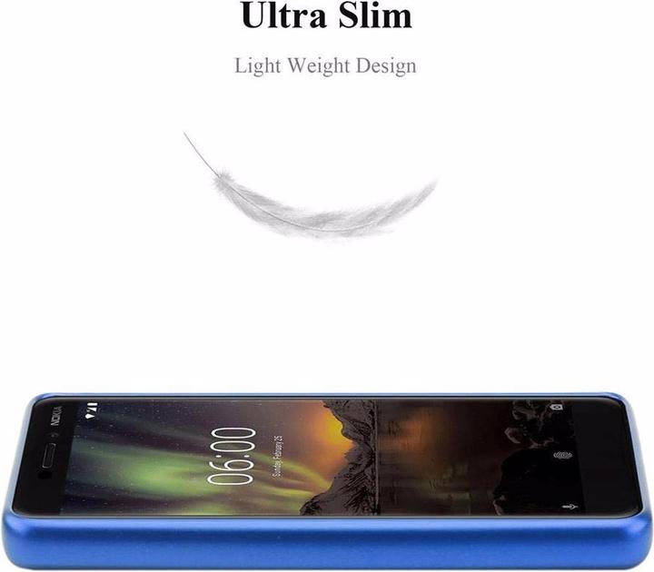 Image du produit Cadorabo Couverture métallique mate TPU (Nokia 6.1)