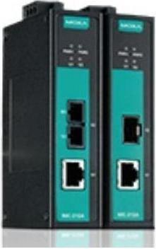 Actual product image Moxa PTC-101-S-LC-LV - Industrial 10/100BaseT(X) to 100BaseFX media converter