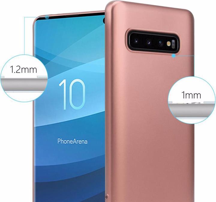 Produktbild Cadorabo TPU Matt Metallic Cover (Samsung Galaxy S10)