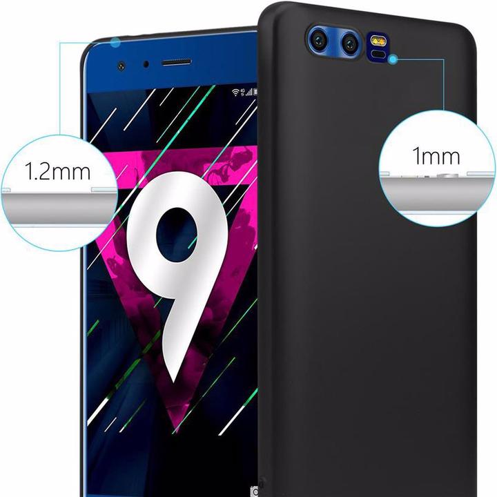 Actual product image Cadorabo TPU Matt Metallic Cover (Honor 9)