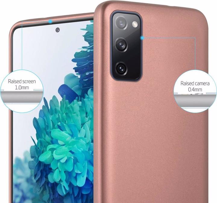 Actual product image Cadorabo TPU Matt Metallic Cover (Samsung Galaxy S20 FE)