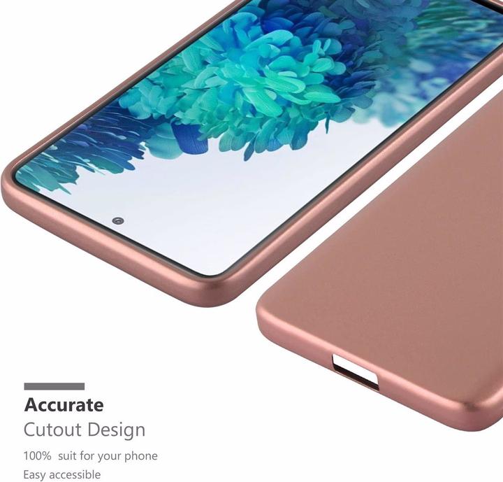 Actual product image Cadorabo TPU Matt Metallic Cover (Samsung Galaxy S20 FE)