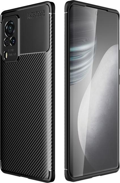 Actual product image MU Style Carbon Fiber TPU Softcase Series (Vivo X60 Pro)