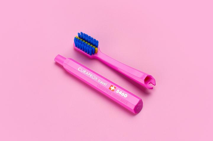 Immagine prodotto Curaprox CS 5460 Set da viaggio Ortho ricarica rosa (Morbido, 2 x)