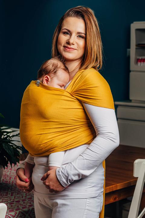 Image du produit Lennylamb Echarpe de portage élastique - Amber